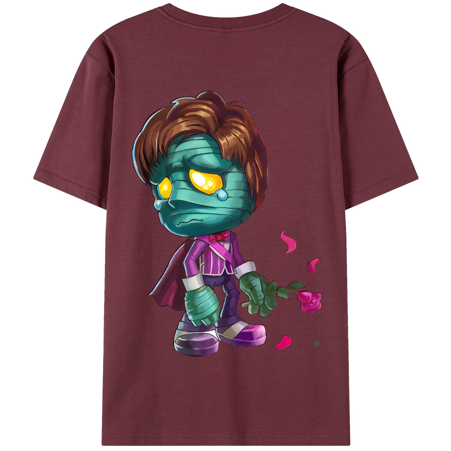 リーグ・オブ・レジェンド League of Legends LOL 綿100％半袖Tシャツ（背面プリント）